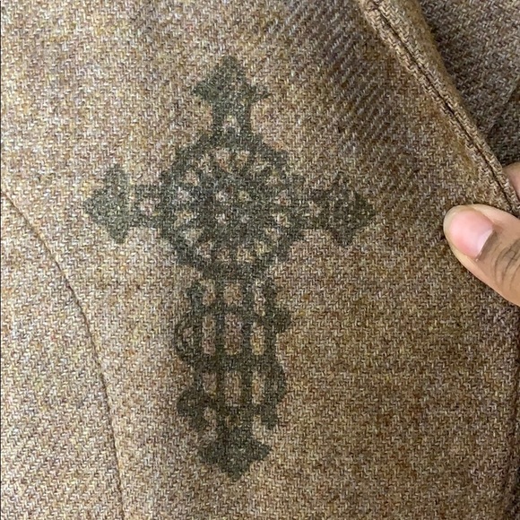 Vintage Wool blended single button jacket - Picture 3 of 6